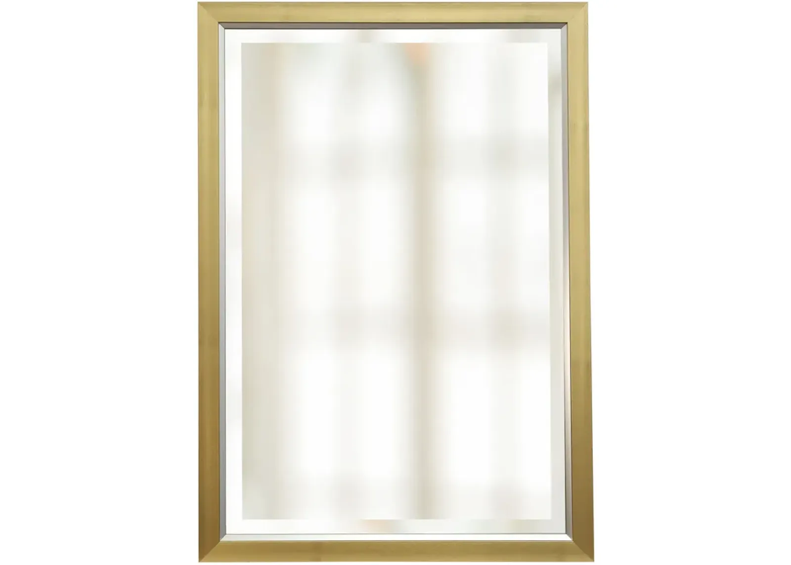 Framed Beveled Mirror XI