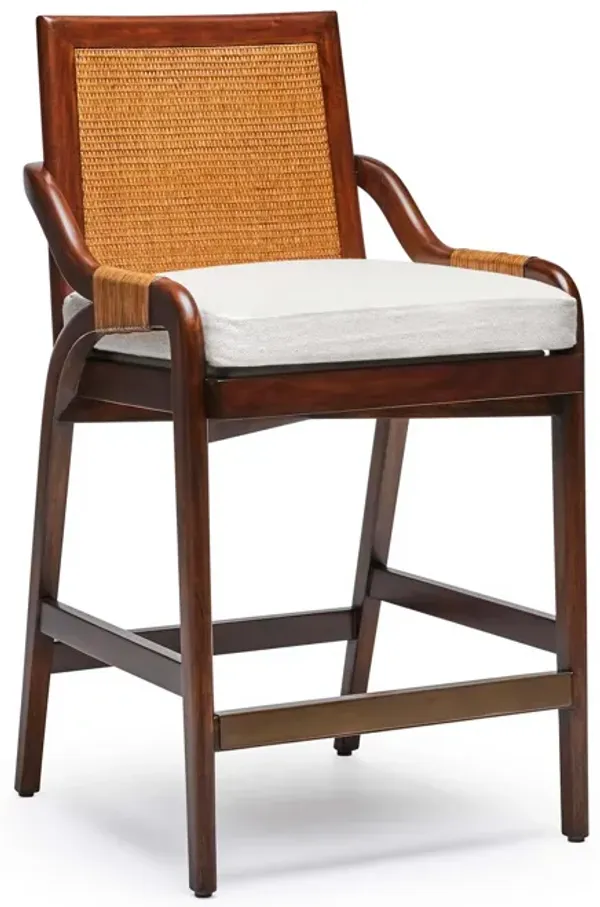 Delray Counter Stool - Chestnut