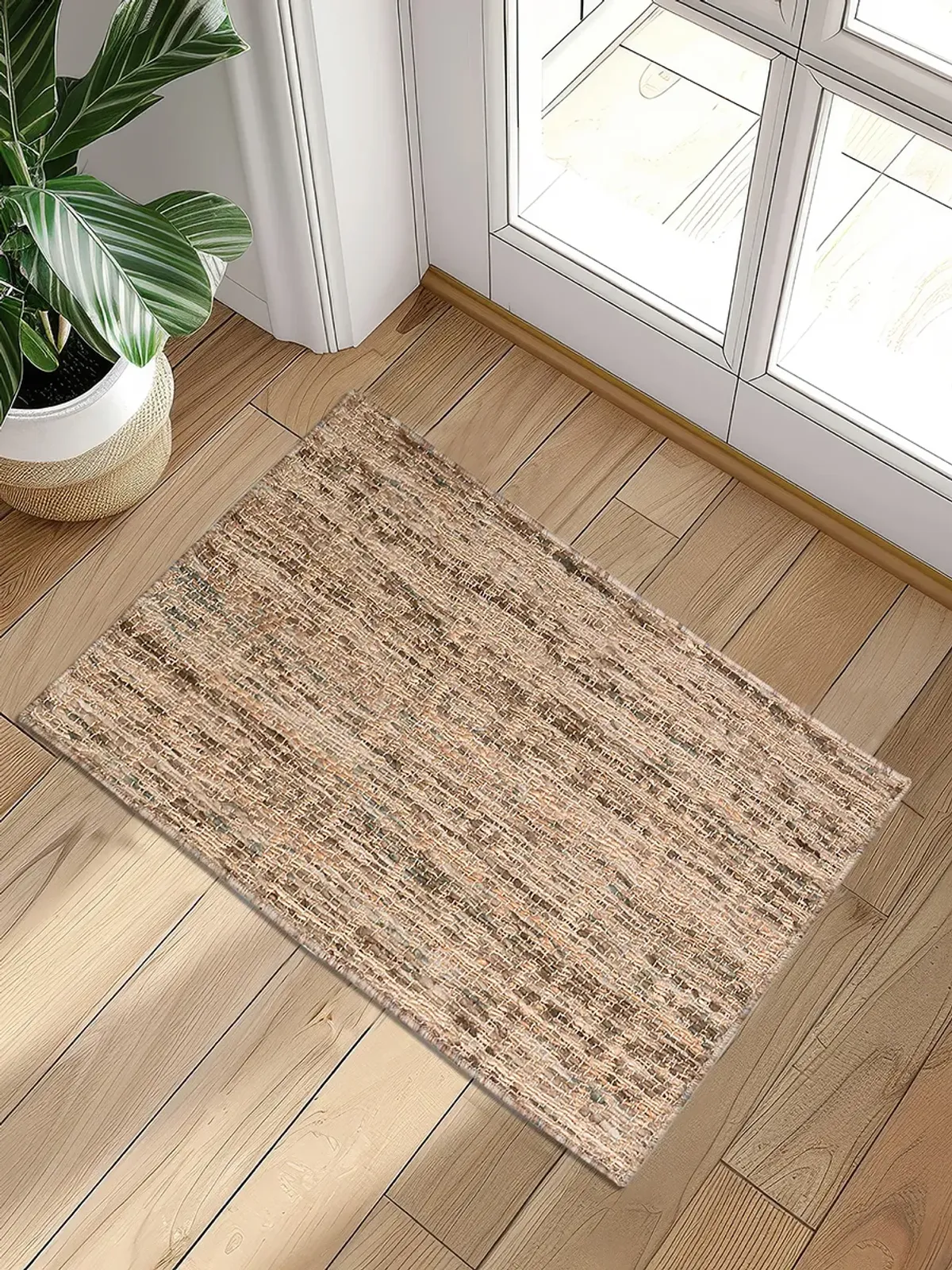 Sahara SA1 Taupe 2' x 3' Rug