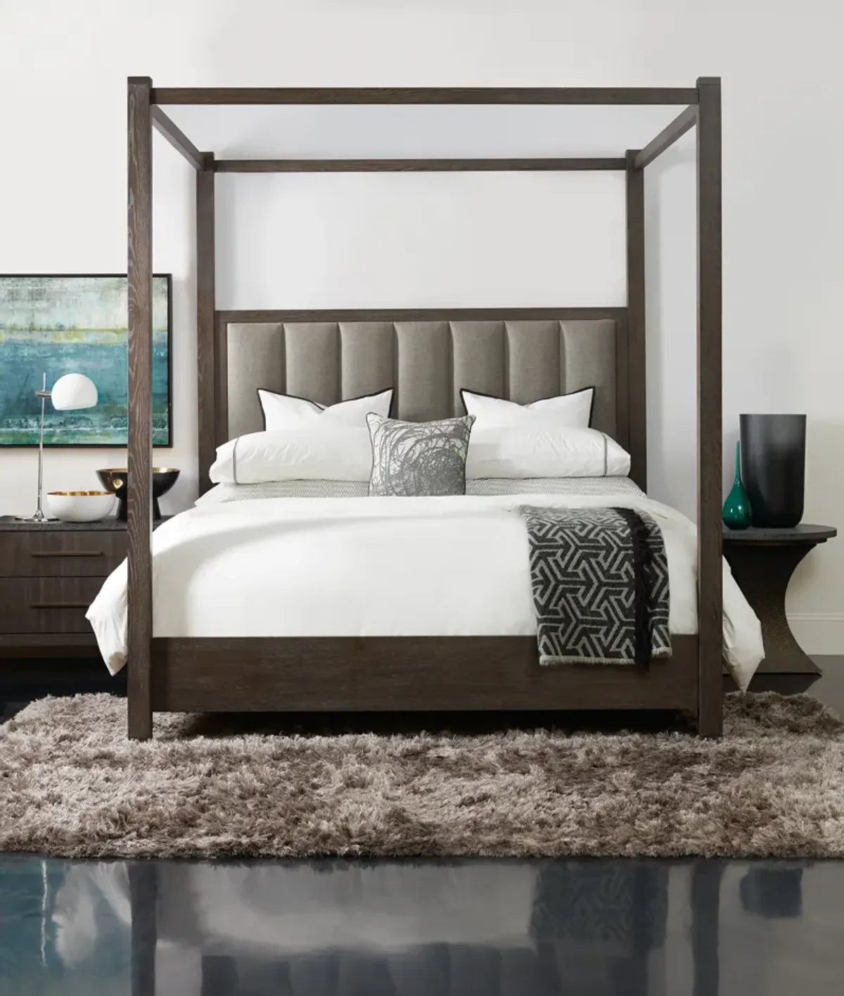 Miramar Aventura Jackson King Canopy Bed