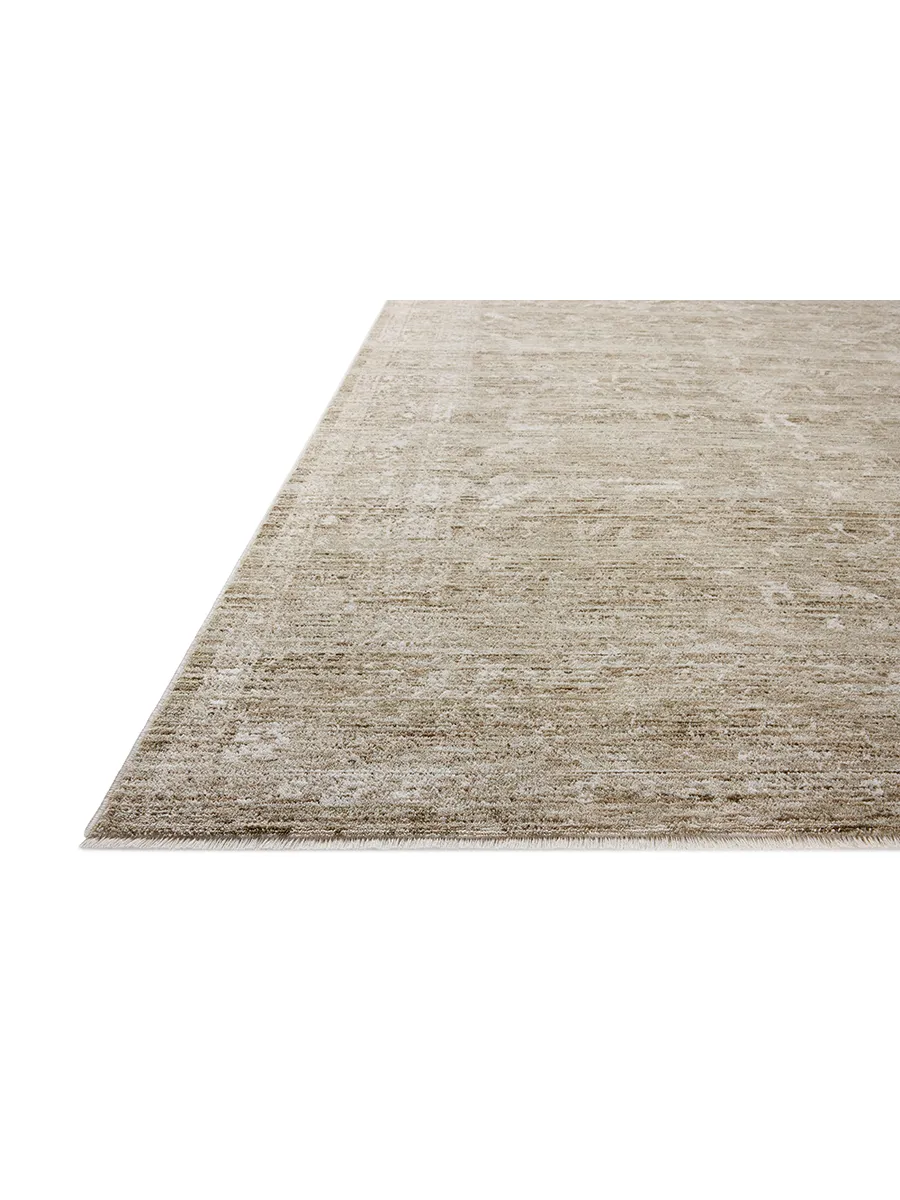 II Tabitha Sage/Ivory 5'3" x 7'9" Area Rug by Loloi II