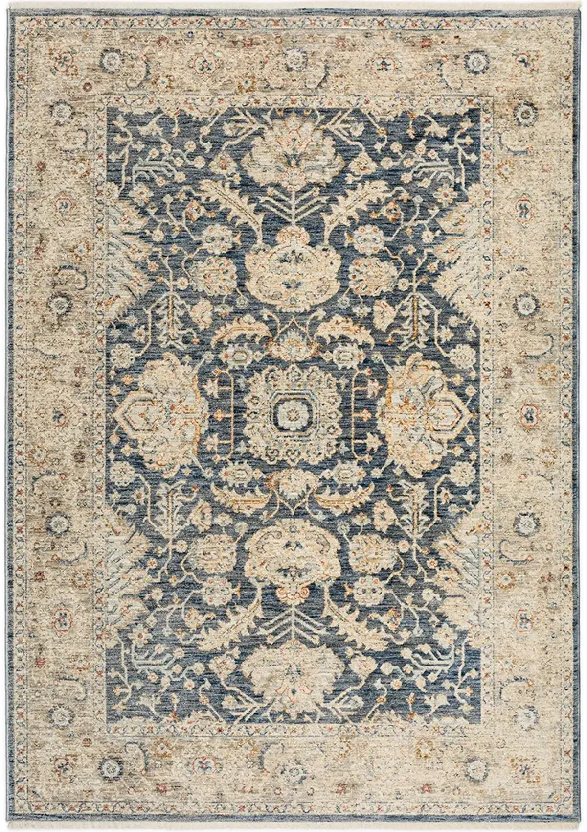 Bergama BE8 Navy 2'3" x 7'10" Rug