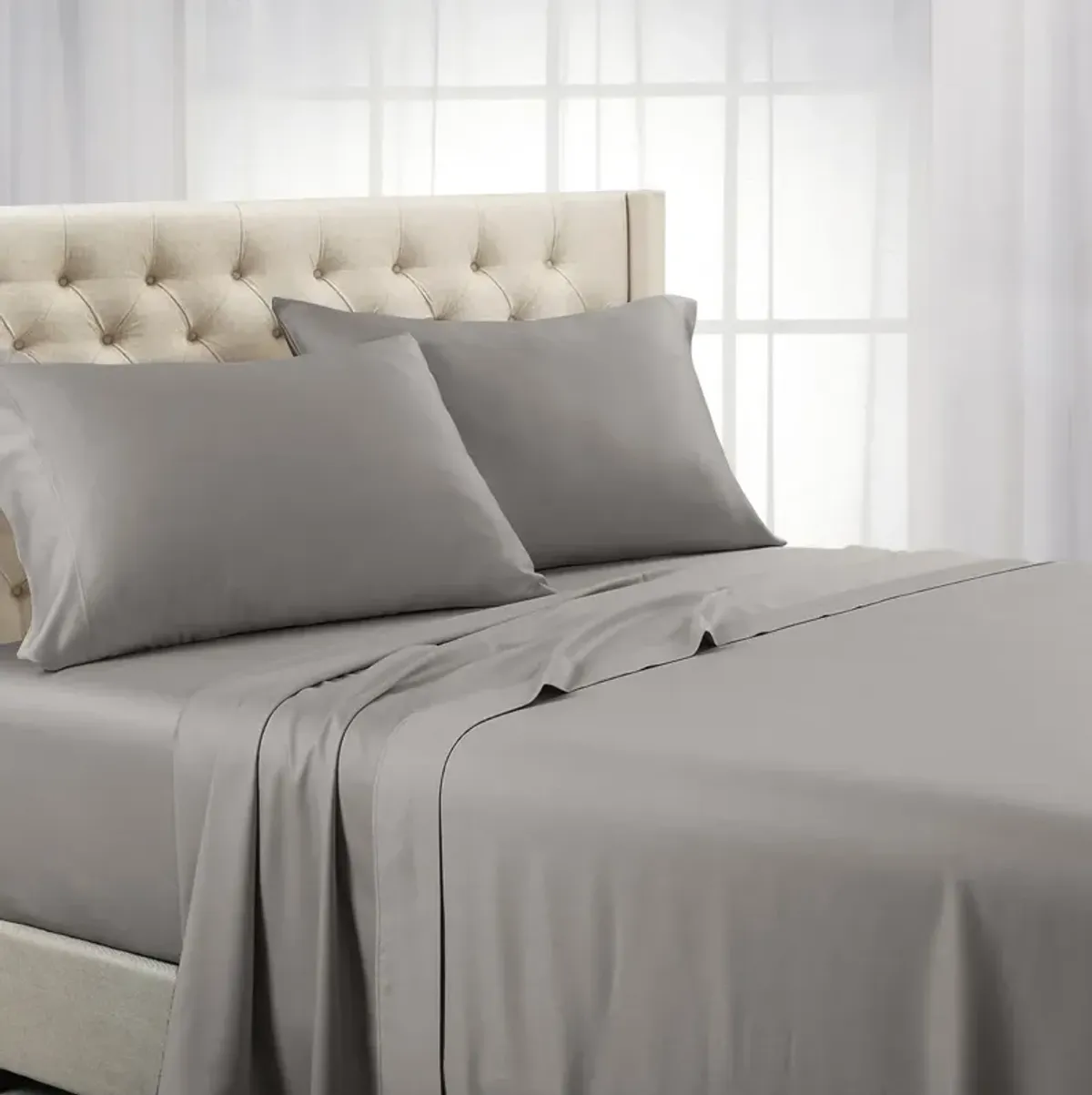 Egyptian Linens - Luxury & Heavy 1000 Thread Count Solid Sheet Set