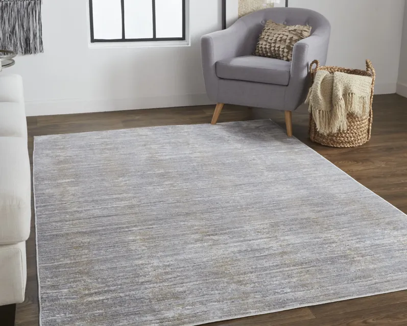 Laina 39GAF Taupe/Silver/Tan 9'8" x 12'8" Rug