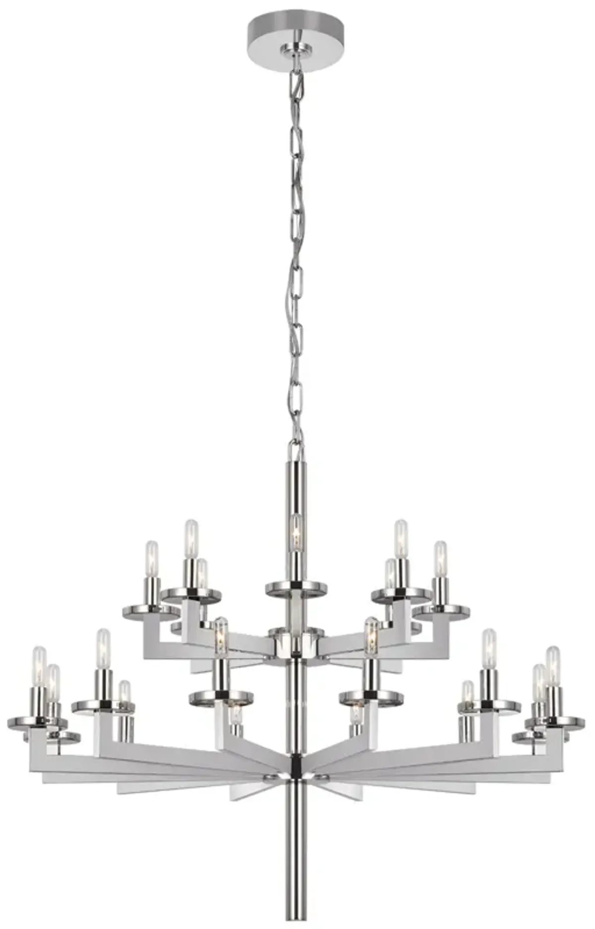 Liaison Double Tier Chandelier