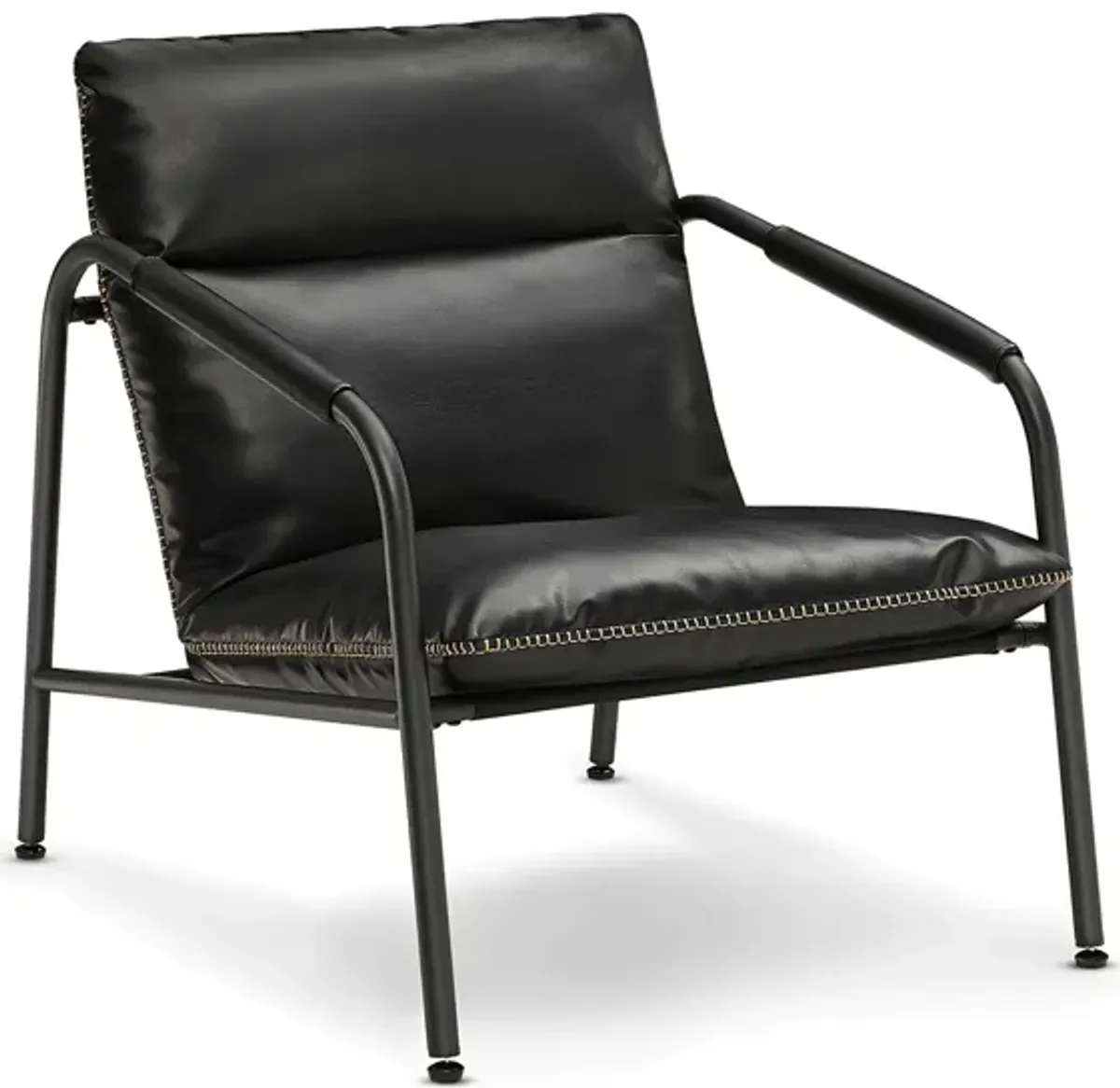 Accent Chair with Sleek Frame