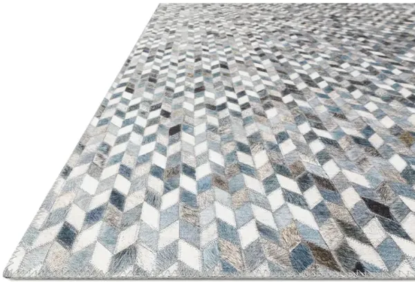 Maddox MAD08 Ocean/Grey 7'6" x 9'6" Rug