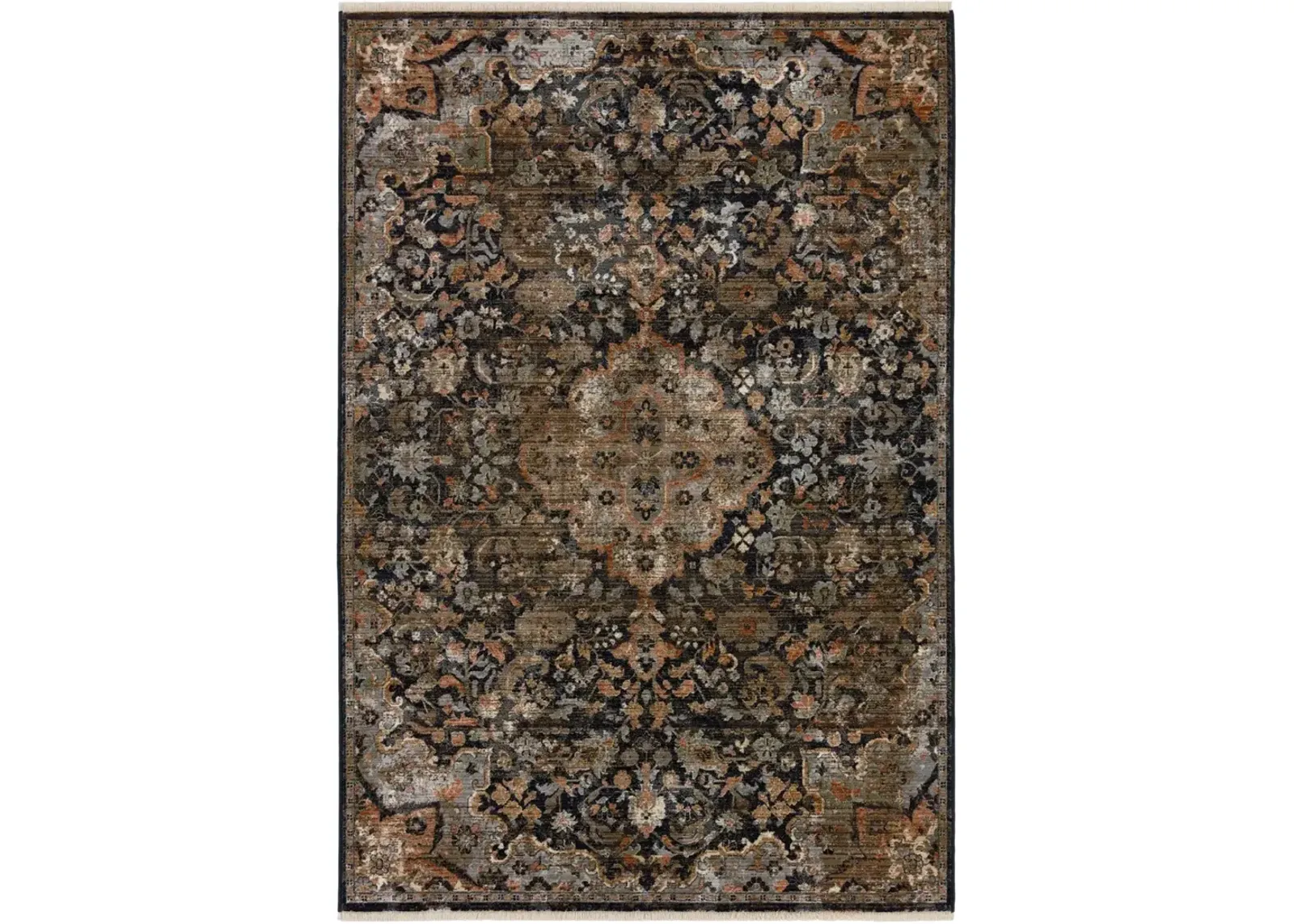 Zefira Amena Blue 5' x 8' Rug