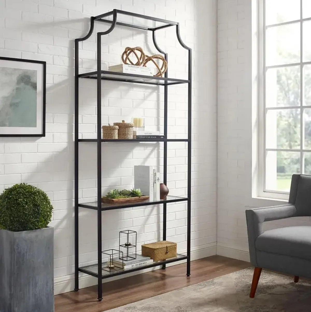 Aimee Etagere Soft Gold