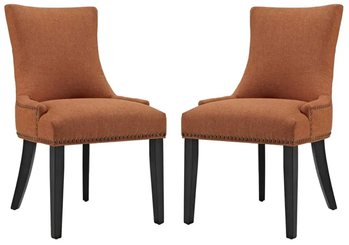 Marquis Dining Side Chair Fabric Set of 2