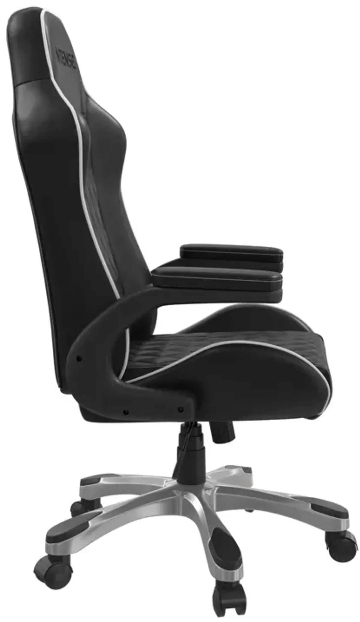 Galaxy Gaming and Office Chair, Black Faux Leather