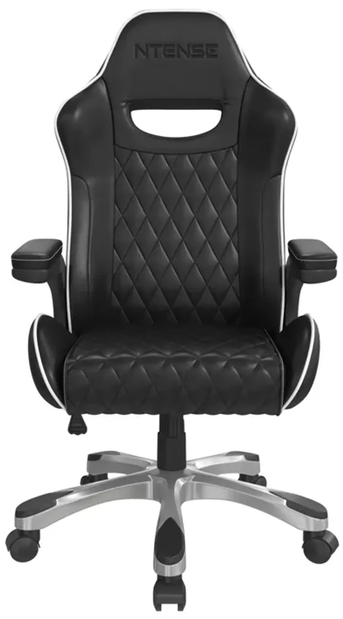 Galaxy Gaming and Office Chair, Black Faux Leather