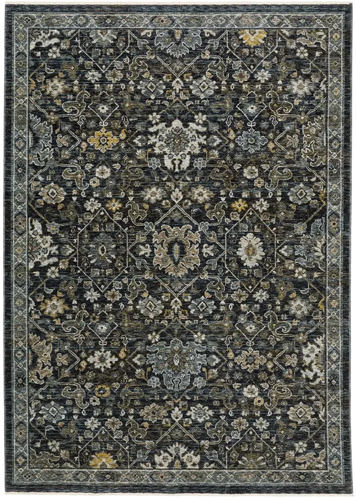 Aberdeen 6'7" x 9'6" Blue Rug