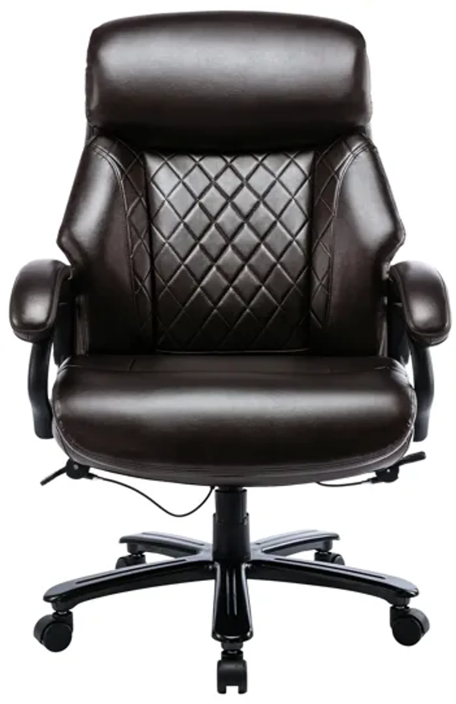 Big and Tall Executive Office Chair, High Back Computer Desk Chair With Extra Wide Seat, 400lbs