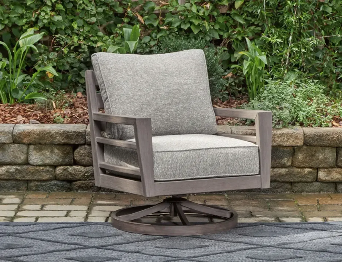 Hillside Barn Outdoor Swivel Lounge with Cushion