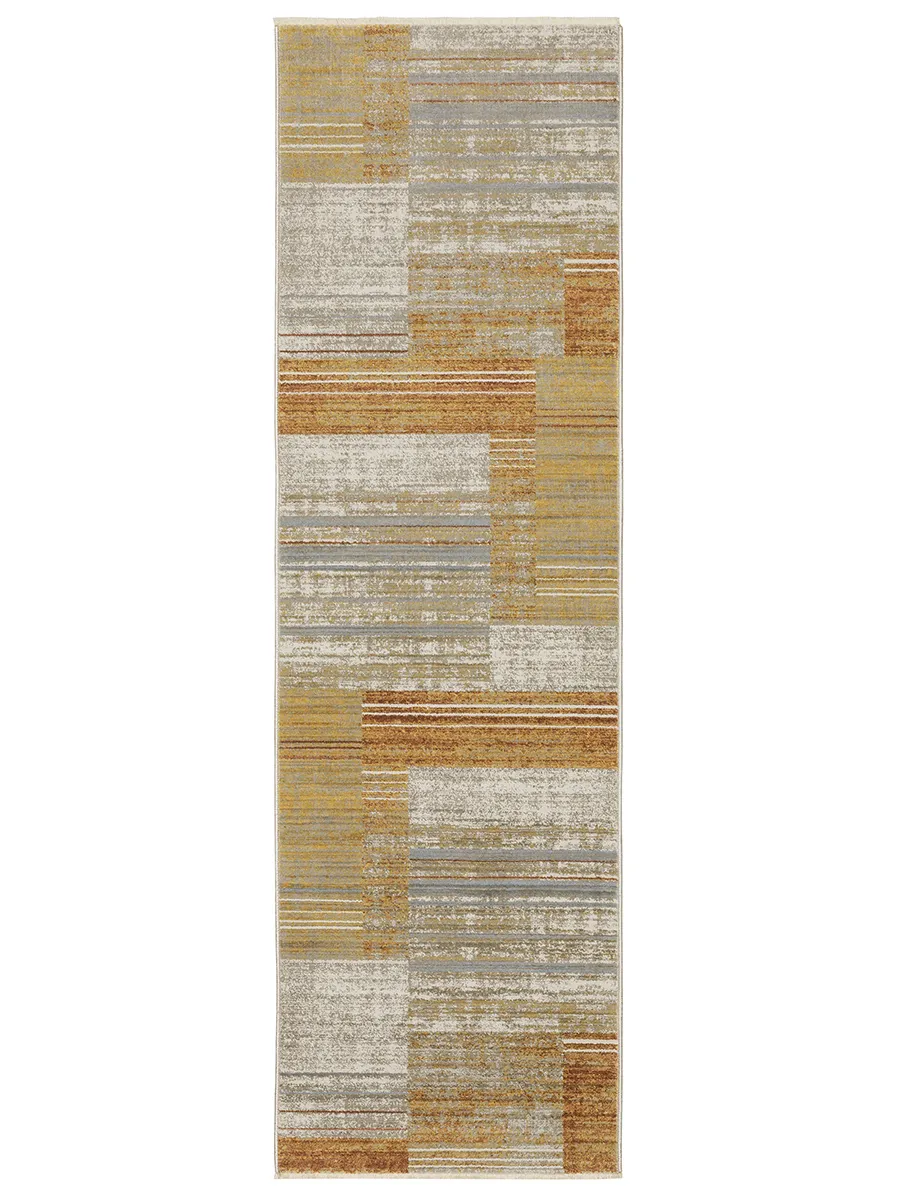 Bauer 2'3" x 7'6" Rust Rug