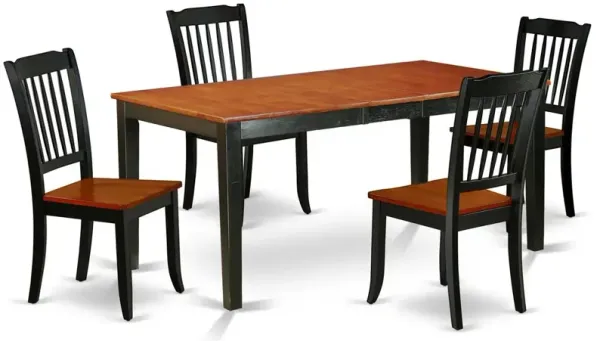 Dining Room Set Black & Cherry