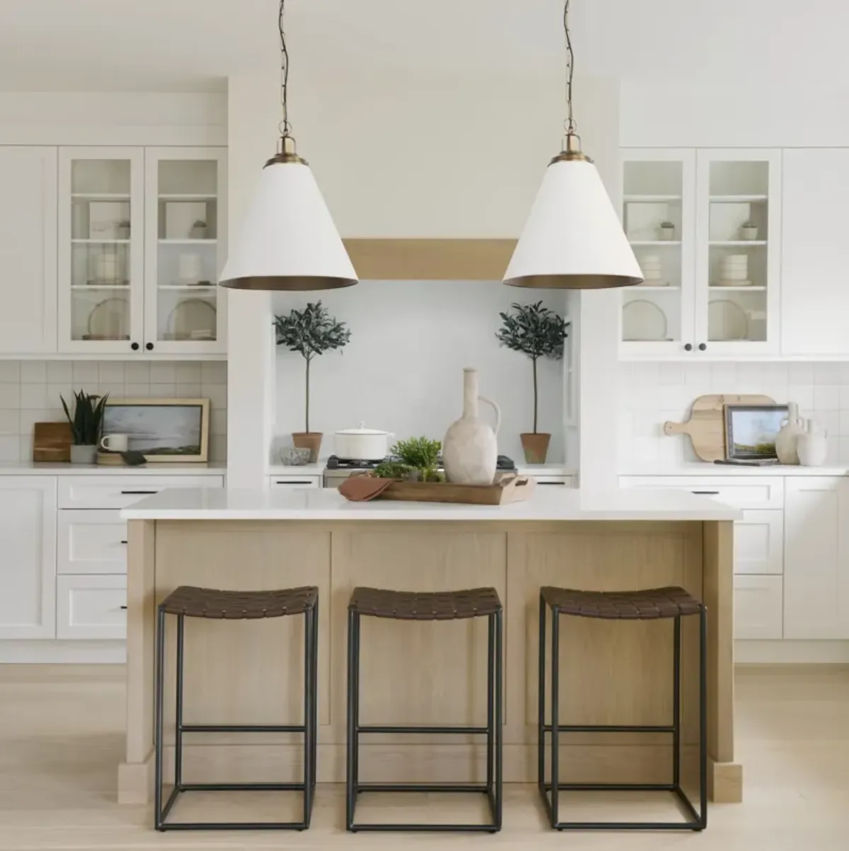 Clarissa Brown Counter Stool