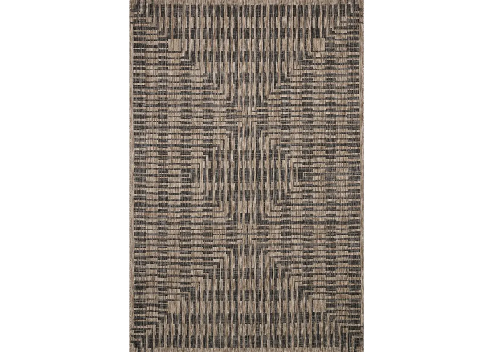 Isle IE09 Brown/Black 5'3" x 7'7" Rug