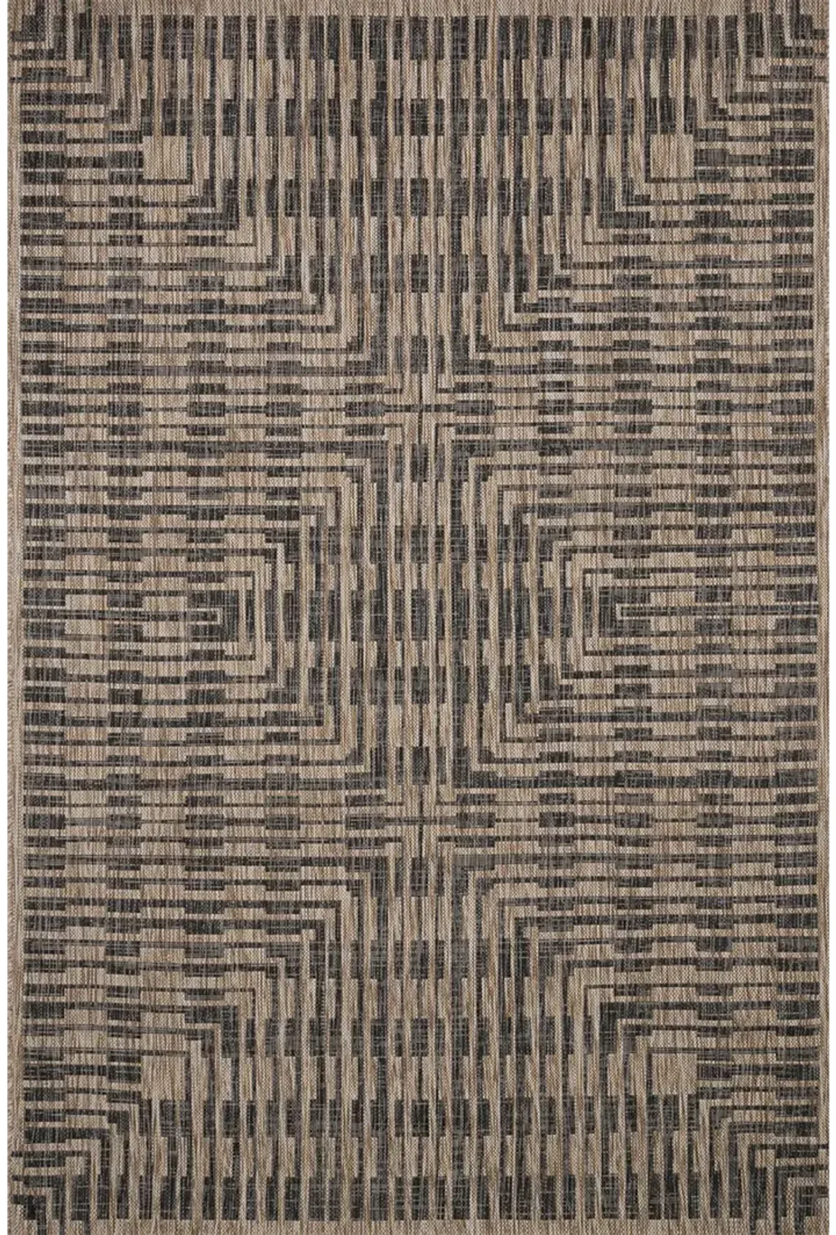 Isle IE09 Brown/Black 5'3" x 7'7" Rug