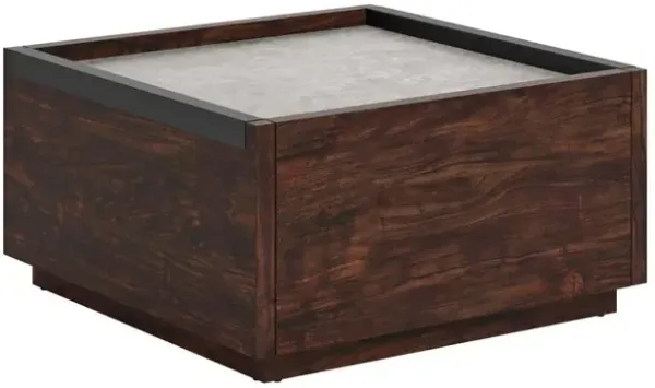 Belen Kox Contemporary Rich Walnut Coffee Table, Belen Kox