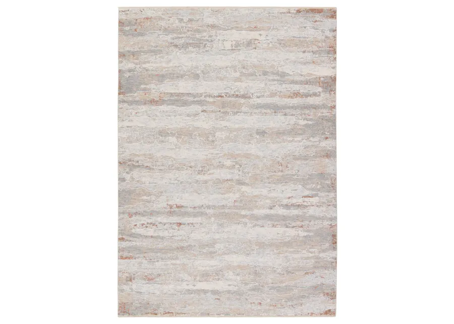 Aries Taroko Tan/Taupe 3' x 10' Runner Rug