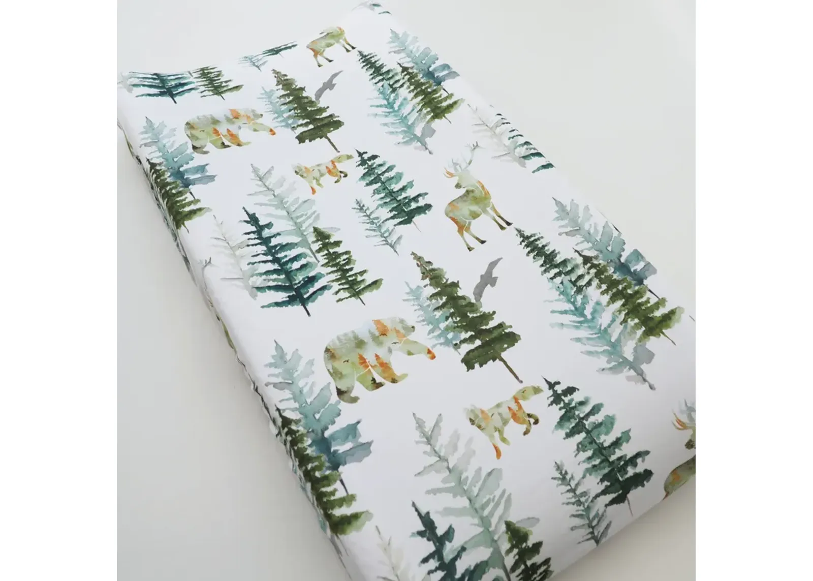 Baby Changing Pad Cover - In The Woods