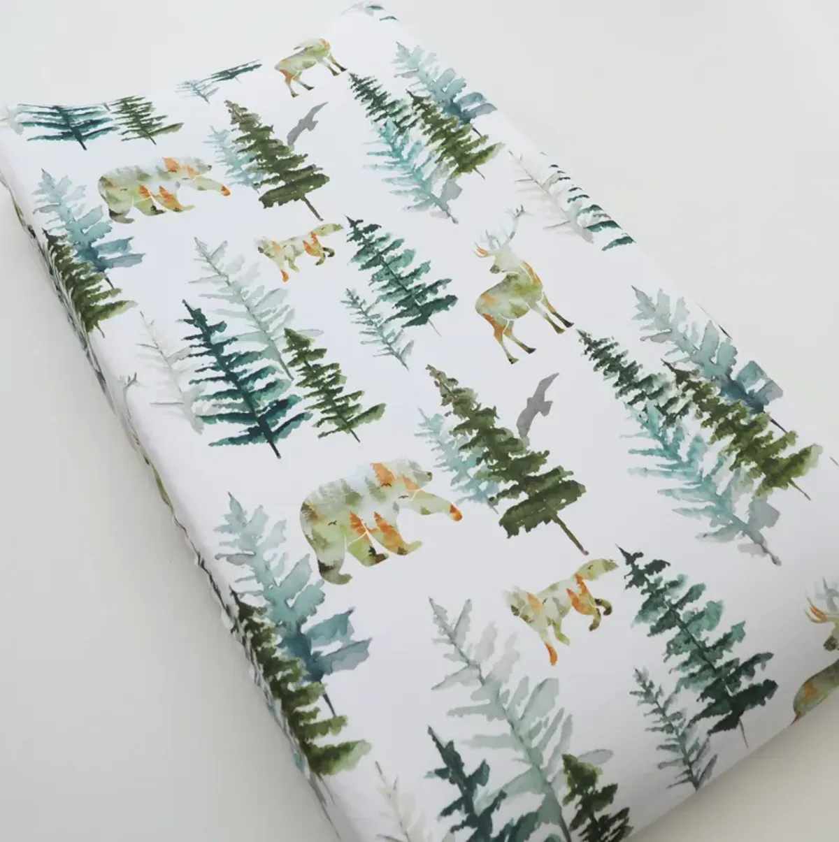 Baby Changing Pad Cover - In The Woods