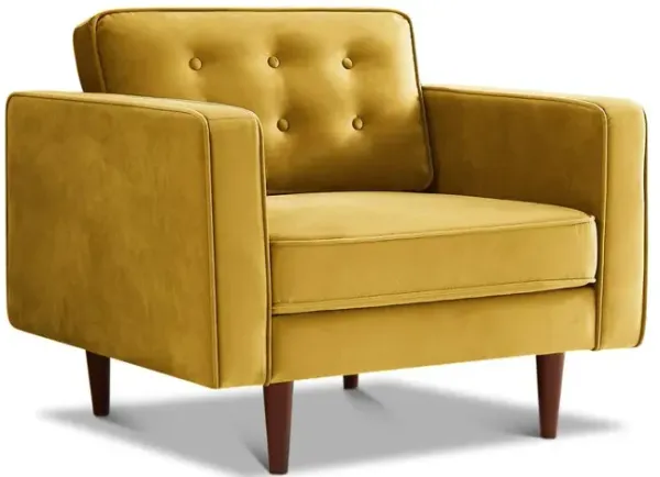 Ashcroft Furniture Co Casey Velvet Lounge Chair