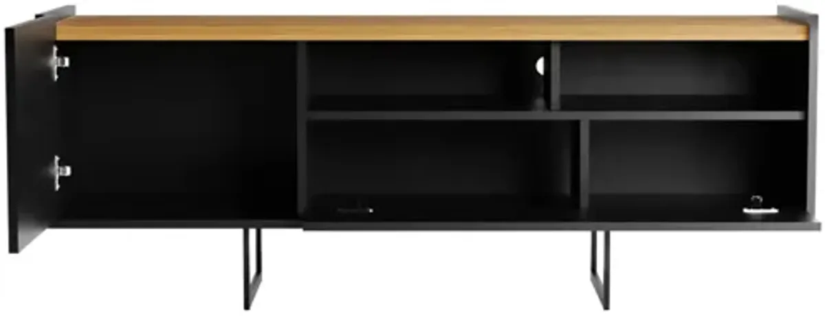 Winston Black Small TV Stand