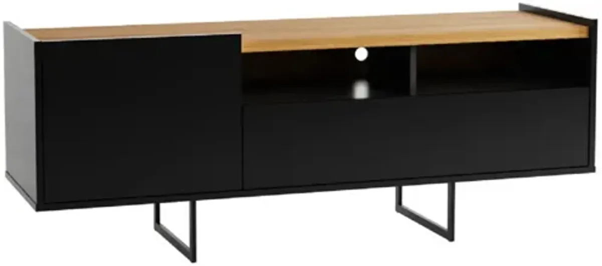 Winston Black Small TV Stand