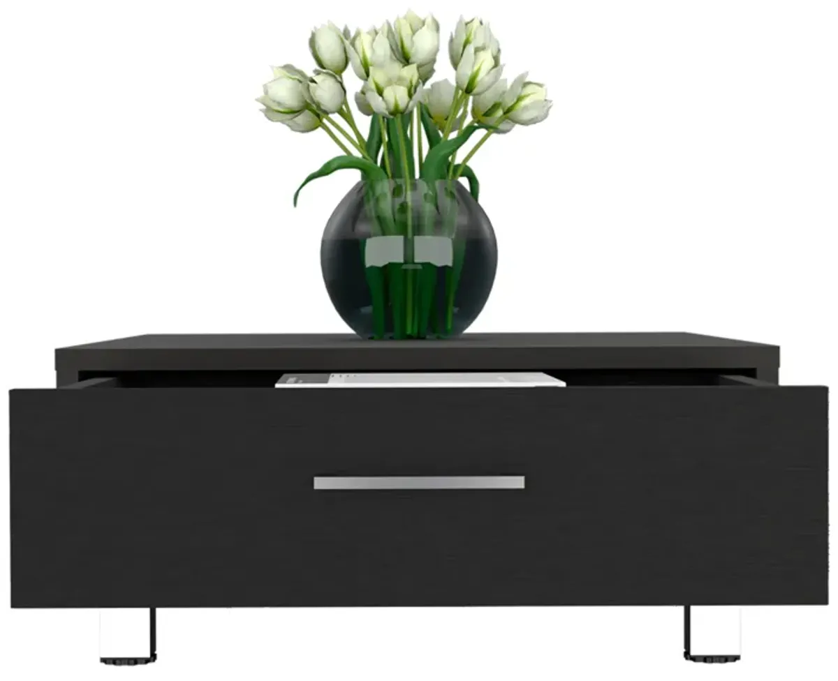 Being Coffee Table, One Drawer, Four Legs  -Black