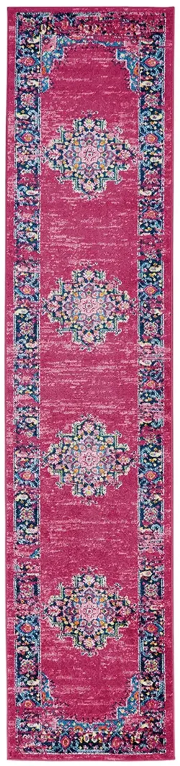 Passion PSN03 Fuchsia 2'2" x 10' Rug