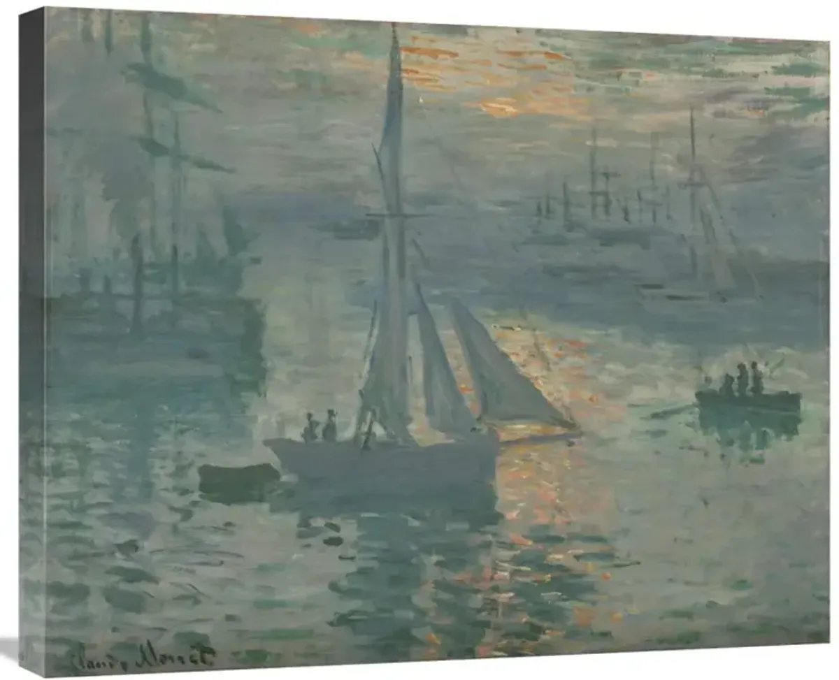 Sunrise (Marine)-Canvas Art-28x22