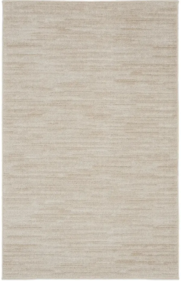 Nourison Essentials NRE01 Ivory/Beige 3' x 5' Rug