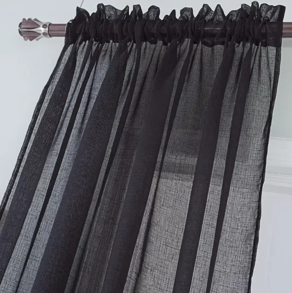 RT Designers Collection Astro Textured Rod Pocket Curtain Panel