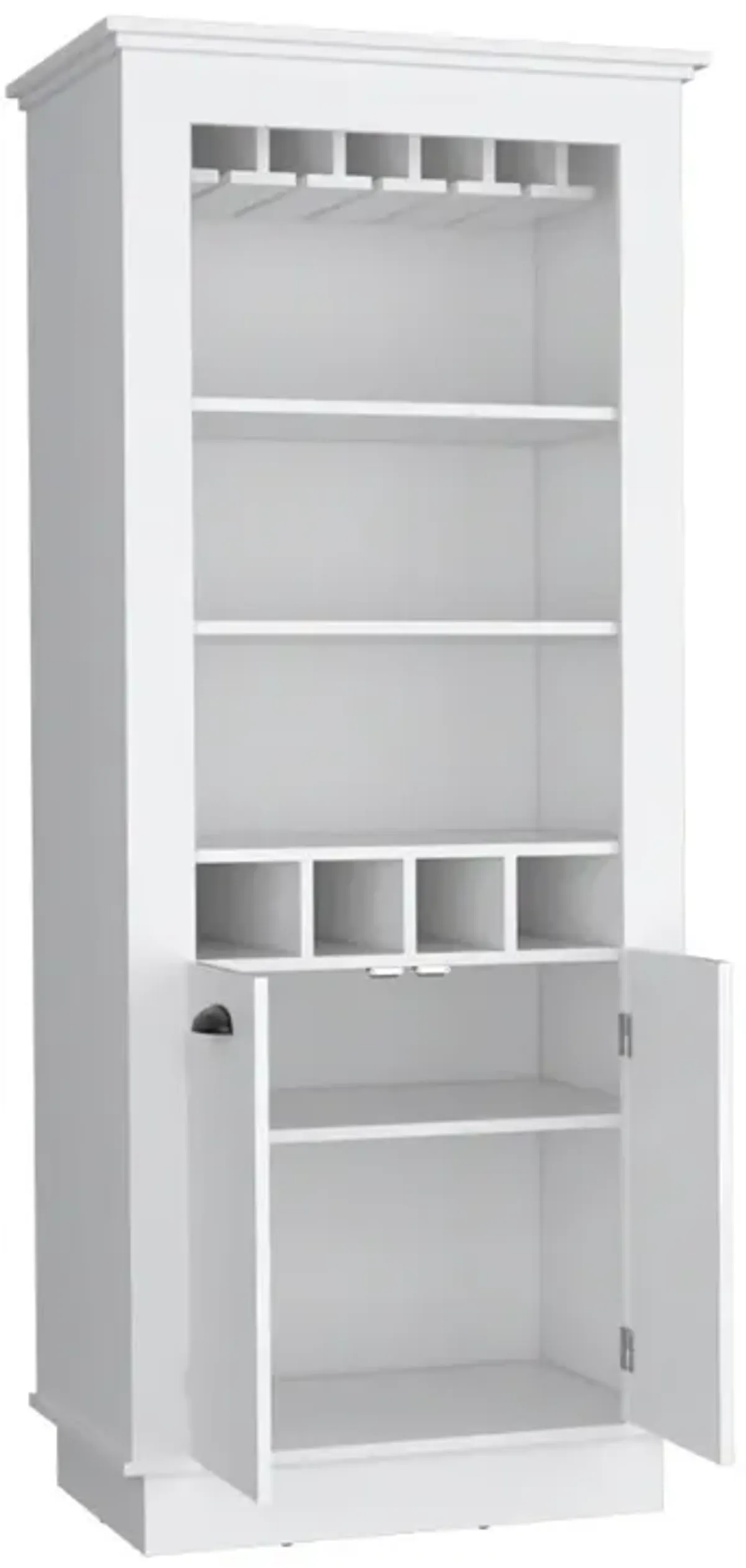 Bar Cabinet Provo, Living Room, White