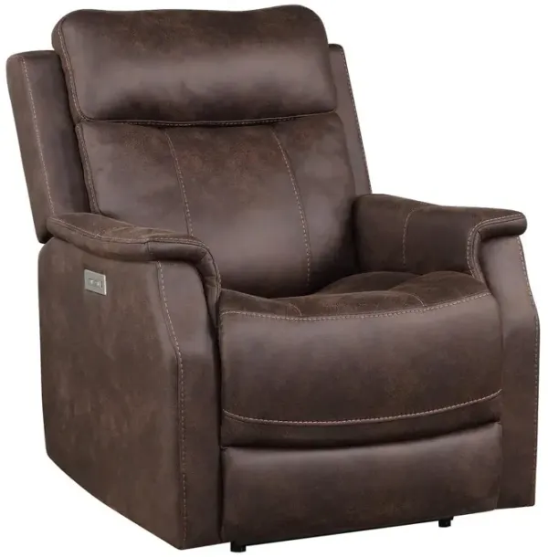 Valencia Dual Power Recliner - Walnut