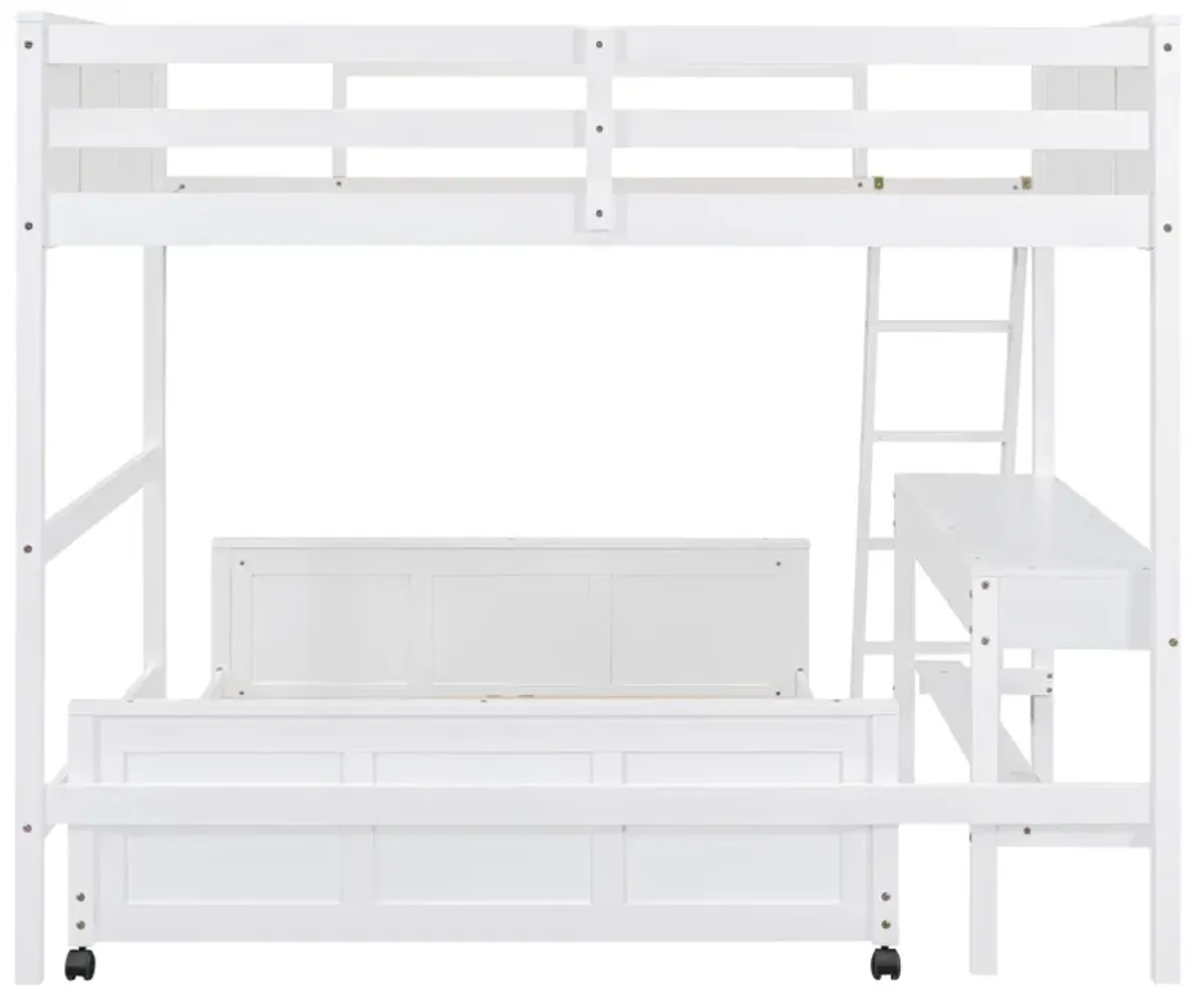 Merax Bunk Bed with Desk