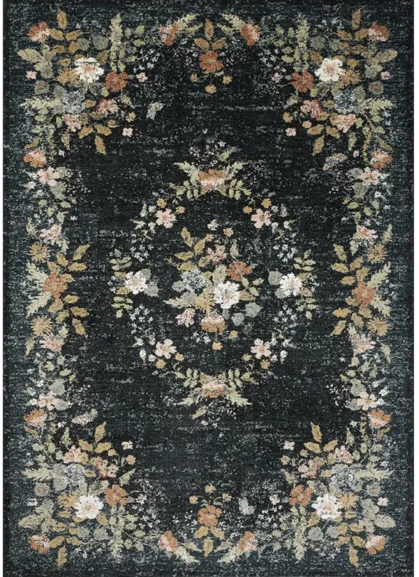 Laurel LAU-01 Navy 9''2" x 12''2" Rug by Rifle Paper Co.