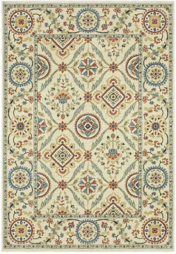 Francesca 2' x 3' Ivory Rug