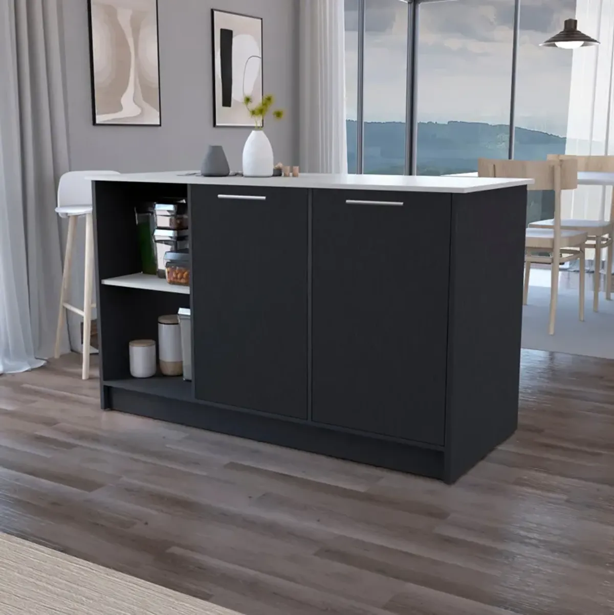 Mercury Kitchen Island