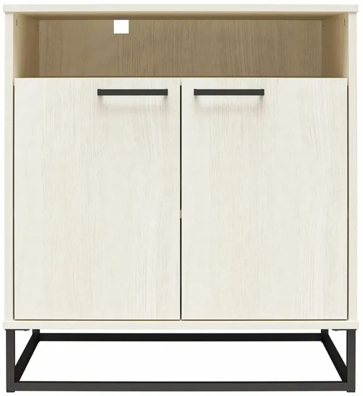 Kelly 2 Door Accent Cabinet, Ivory Oak