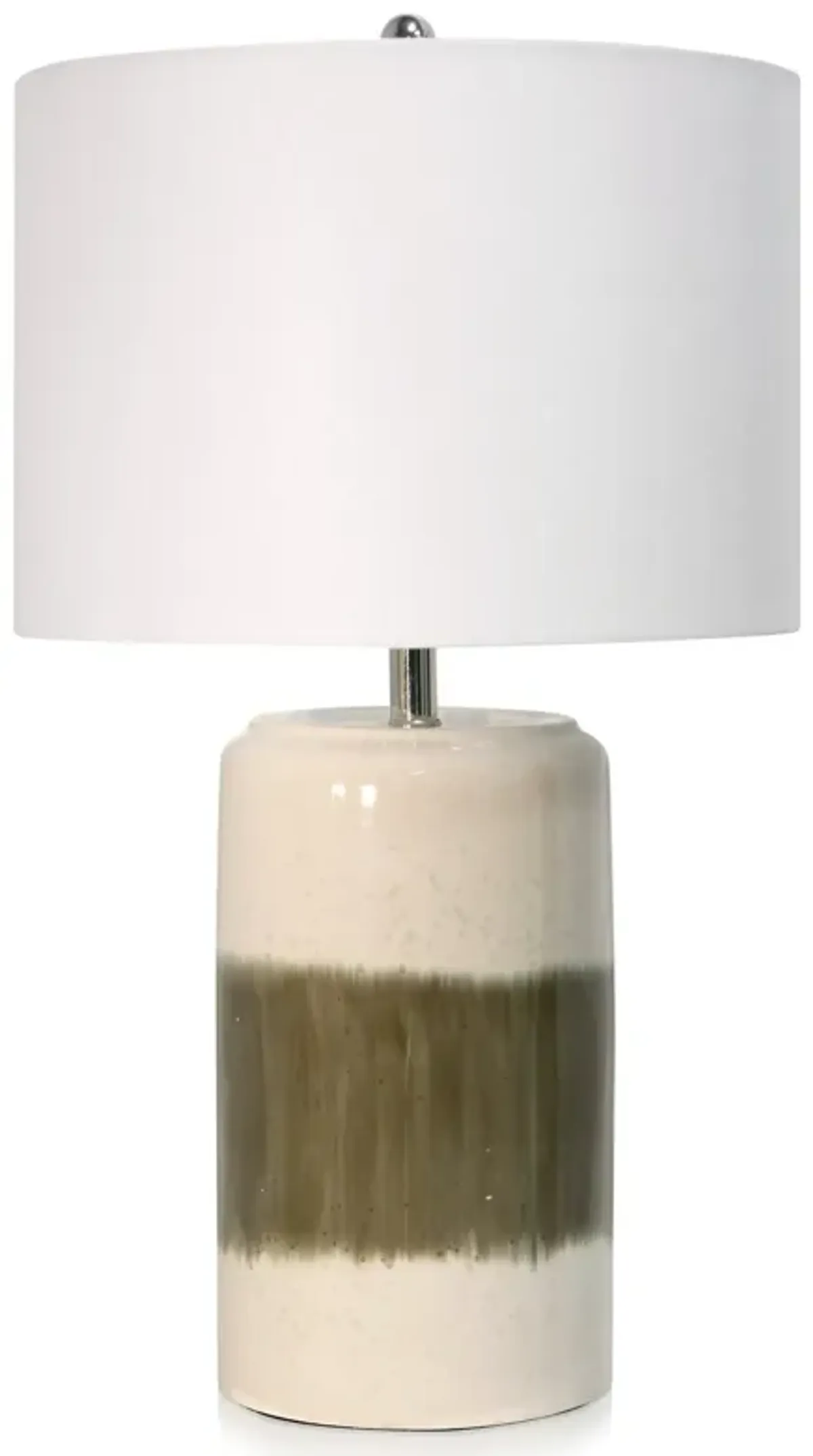 Khaki Ceramic Table Lamp I