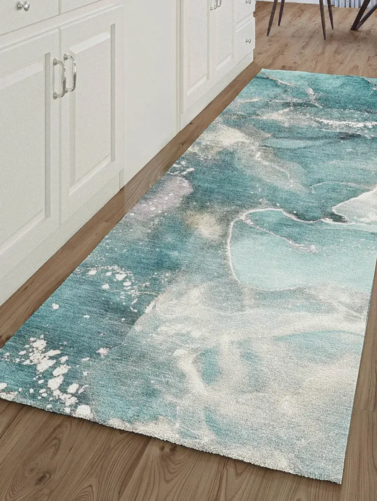 Odyssey OY11 Teal 2'3" x 7'6" Rug