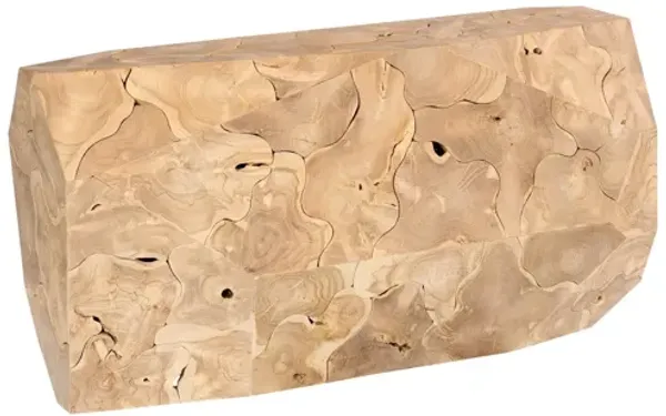 Prism Bleached Console Table