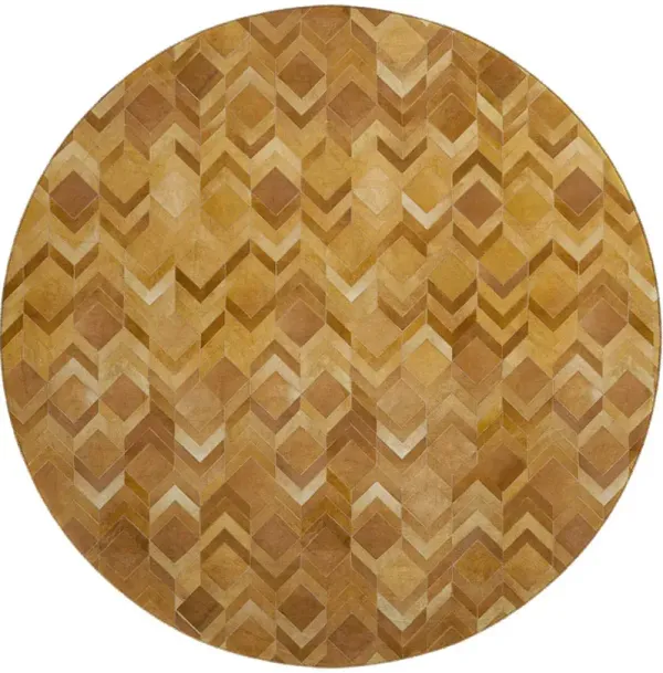 Bozeman BM5 Rust 8' Round Rug