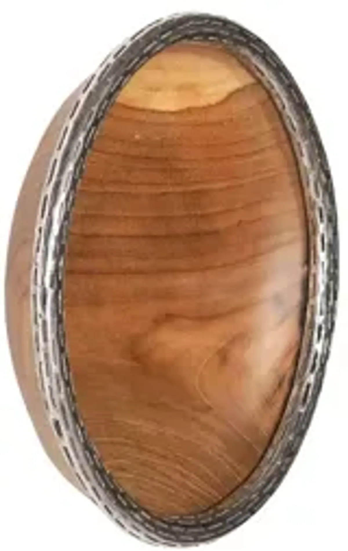 Teak Wood Bowl Small Wall Art
