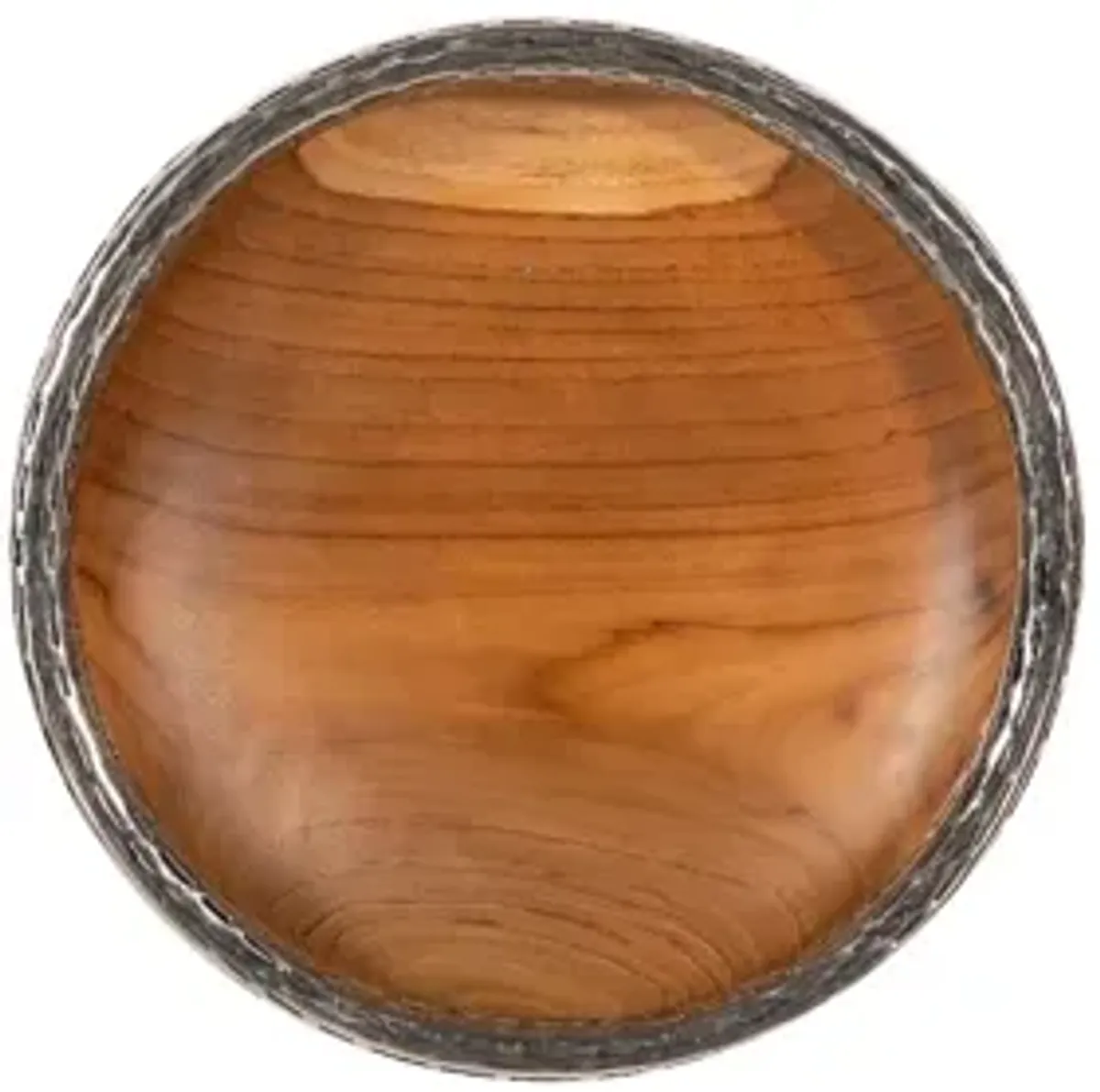 Teak Wood Bowl Small Wall Art