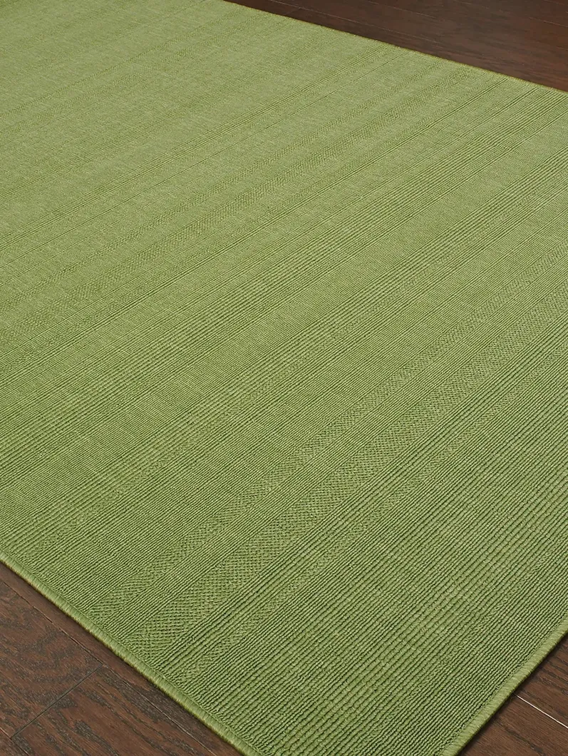 Lanai 8'6" x 13' Green Rug